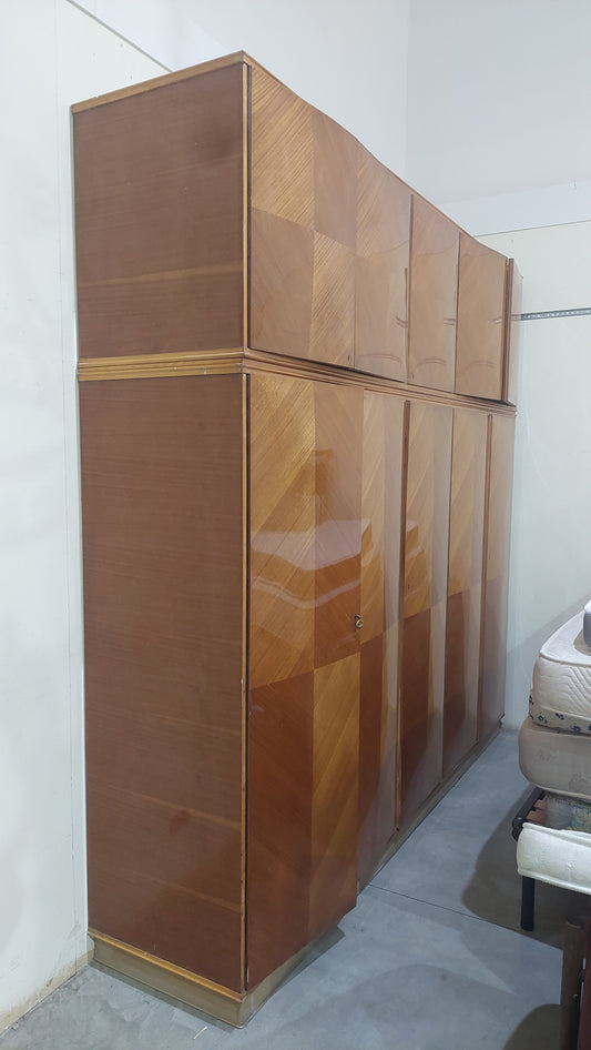Armadio Legno Anni 50 10 Ante