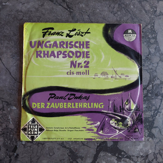 V/ungarische Rhapsodie N.2 - F.liszt (33 Giri)