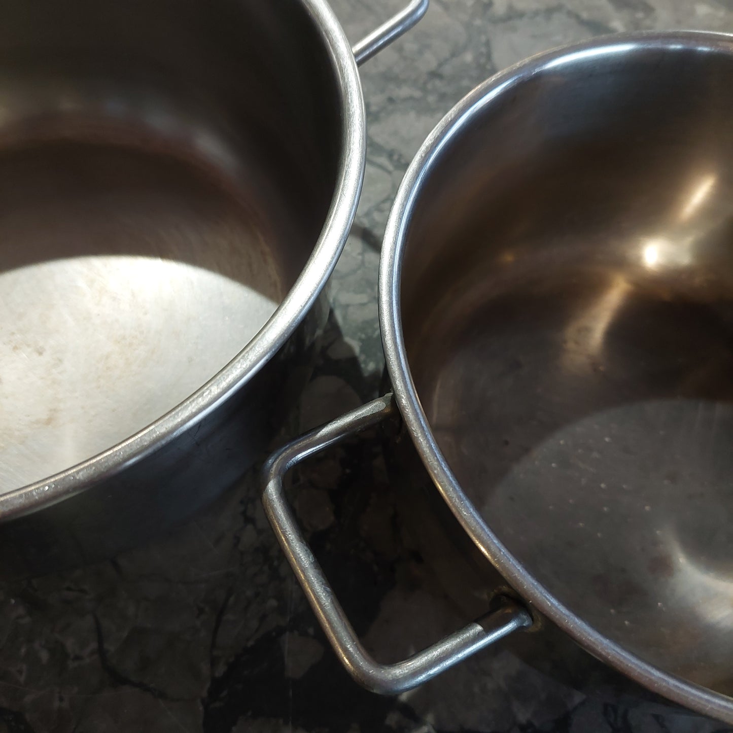 Set/2 Pentole Aeternum Acciaio Inox 18-10 D.19/21