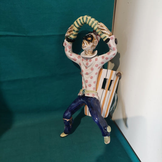 Applique Clown Ceramica* San Polo Anni 50