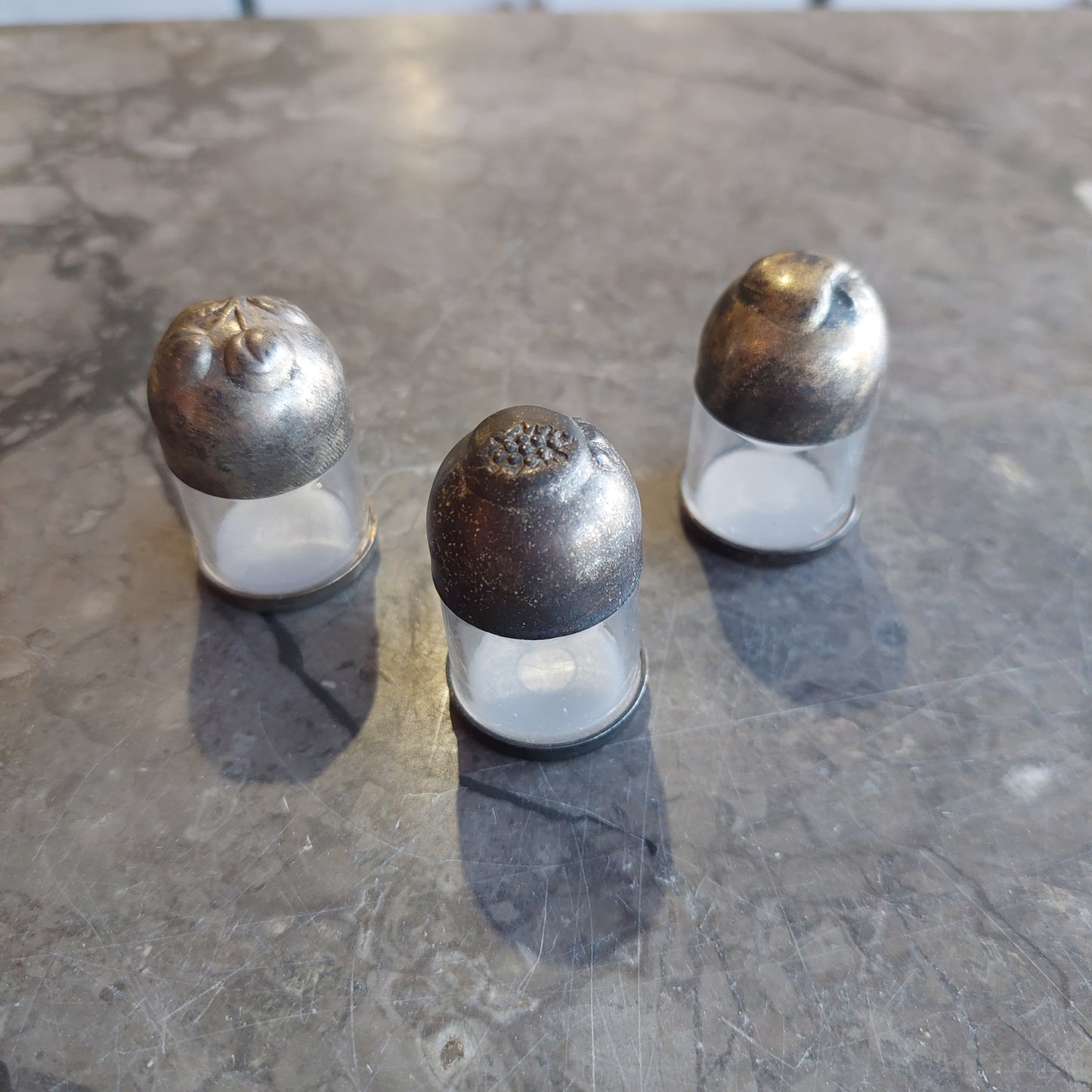 Set/sale Pepe E Stuzzicandenti Cristallo Echt Bleikristall Anni 50