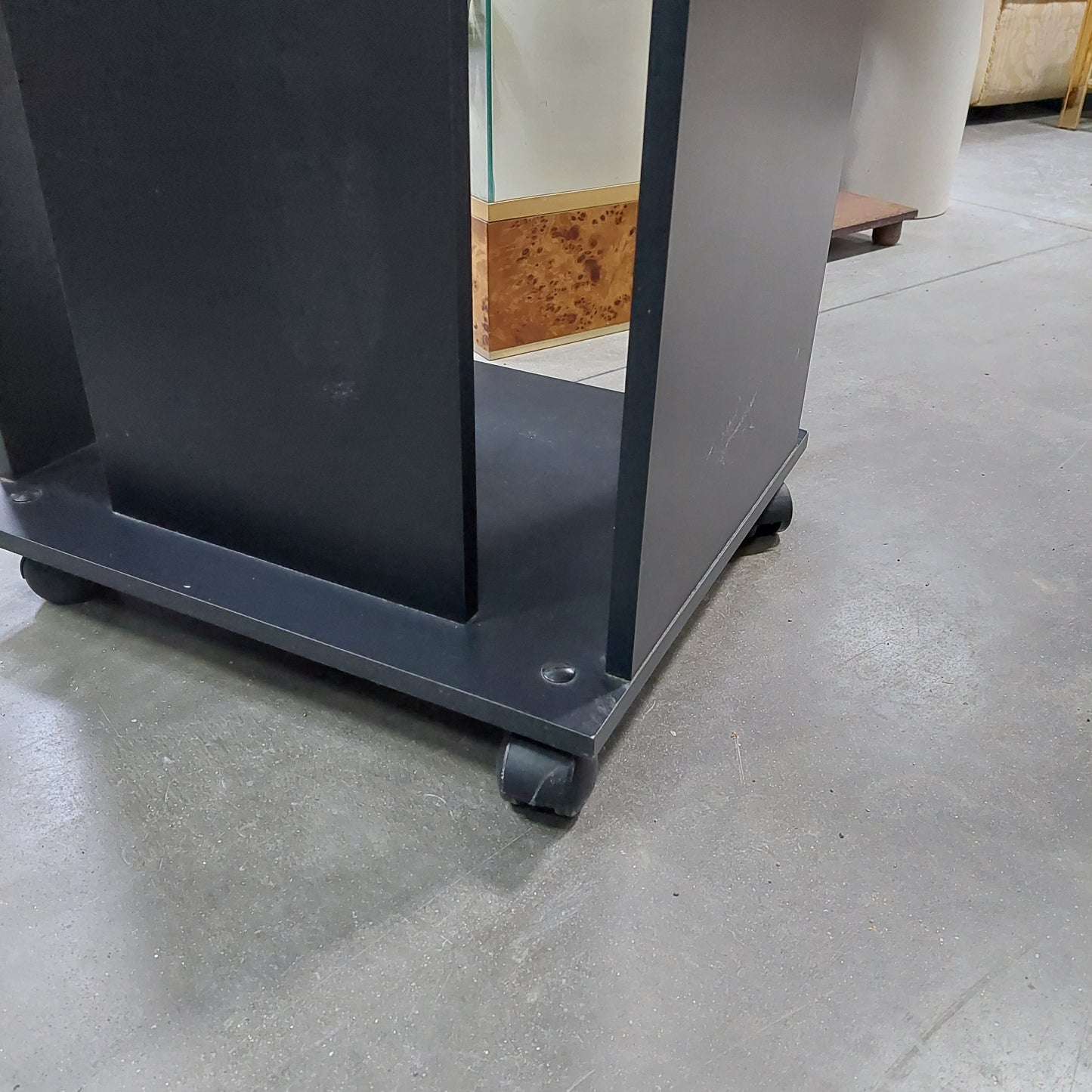 Carrellino Porta Tv Nero Cm52x45x71h