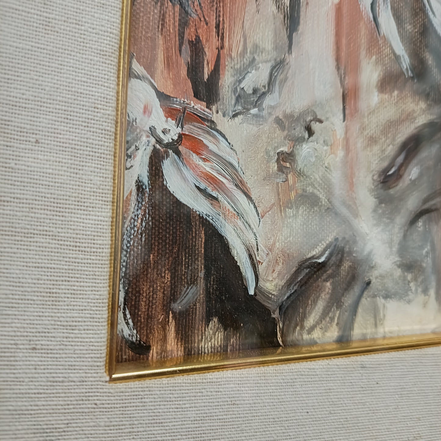 Q/ Sogno Olio Su Tela Di A.sorrentini Cm35x41
