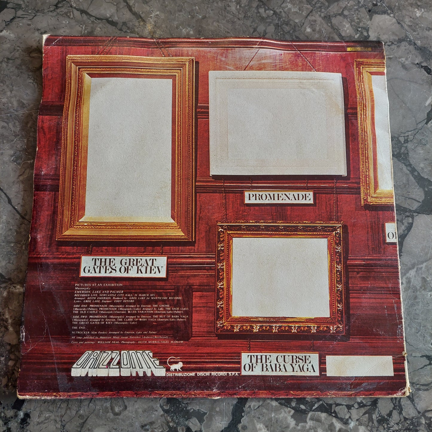 V/pictures At An Exhibition - Emerson, Lake & Palmer