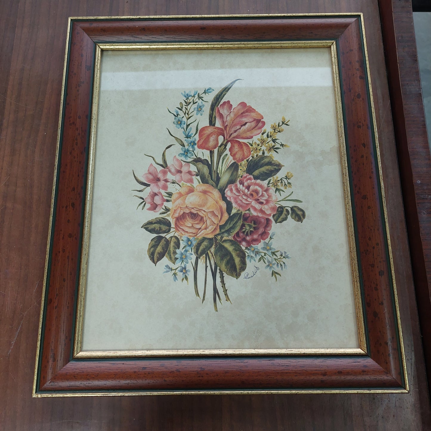 Quadro Stampa Fiori Cm35x42