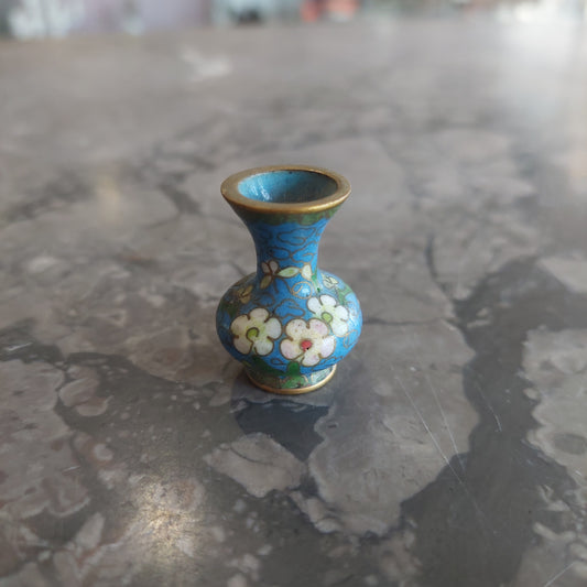 Mini Vasetto Cloisonnè Cinese