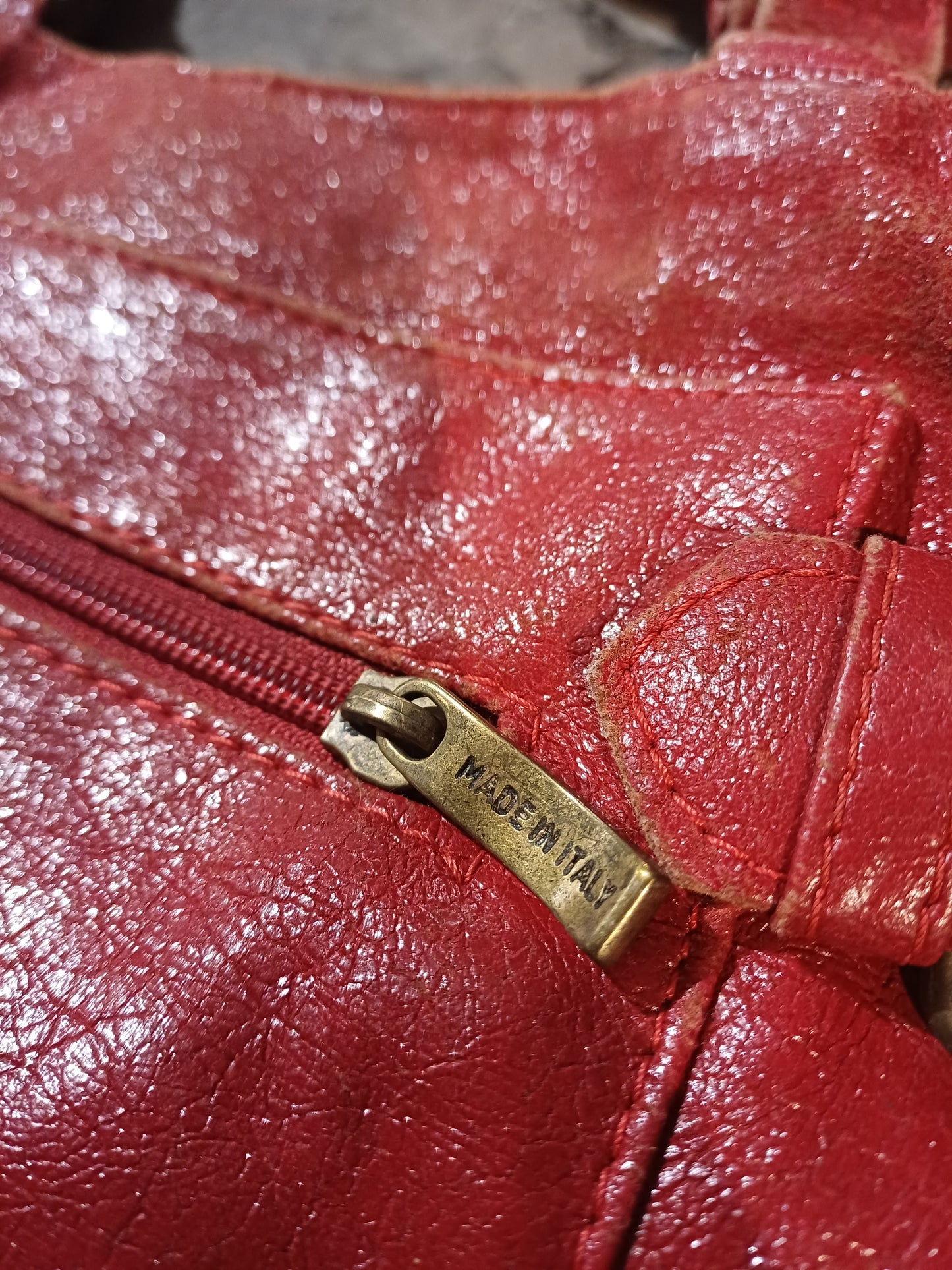 Borsa* In Pelle Rossa