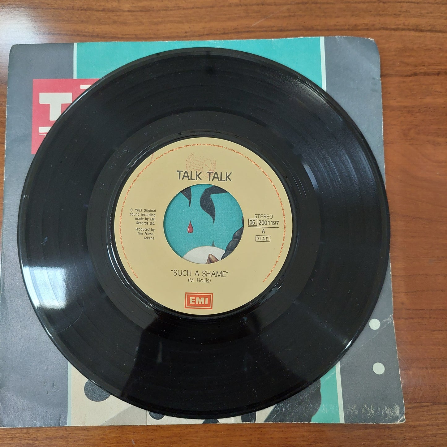 V/such A Shame - Talk Talk (45 Giri)