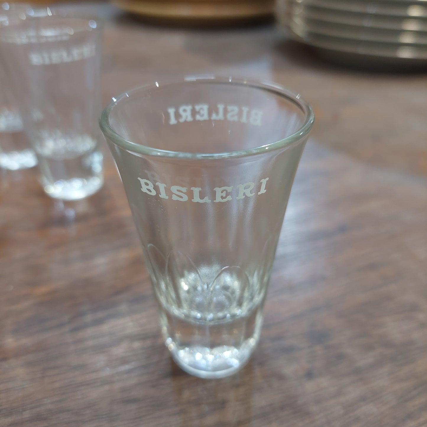 Set/5 Bicchierini Vetro Vintage Bisleri
