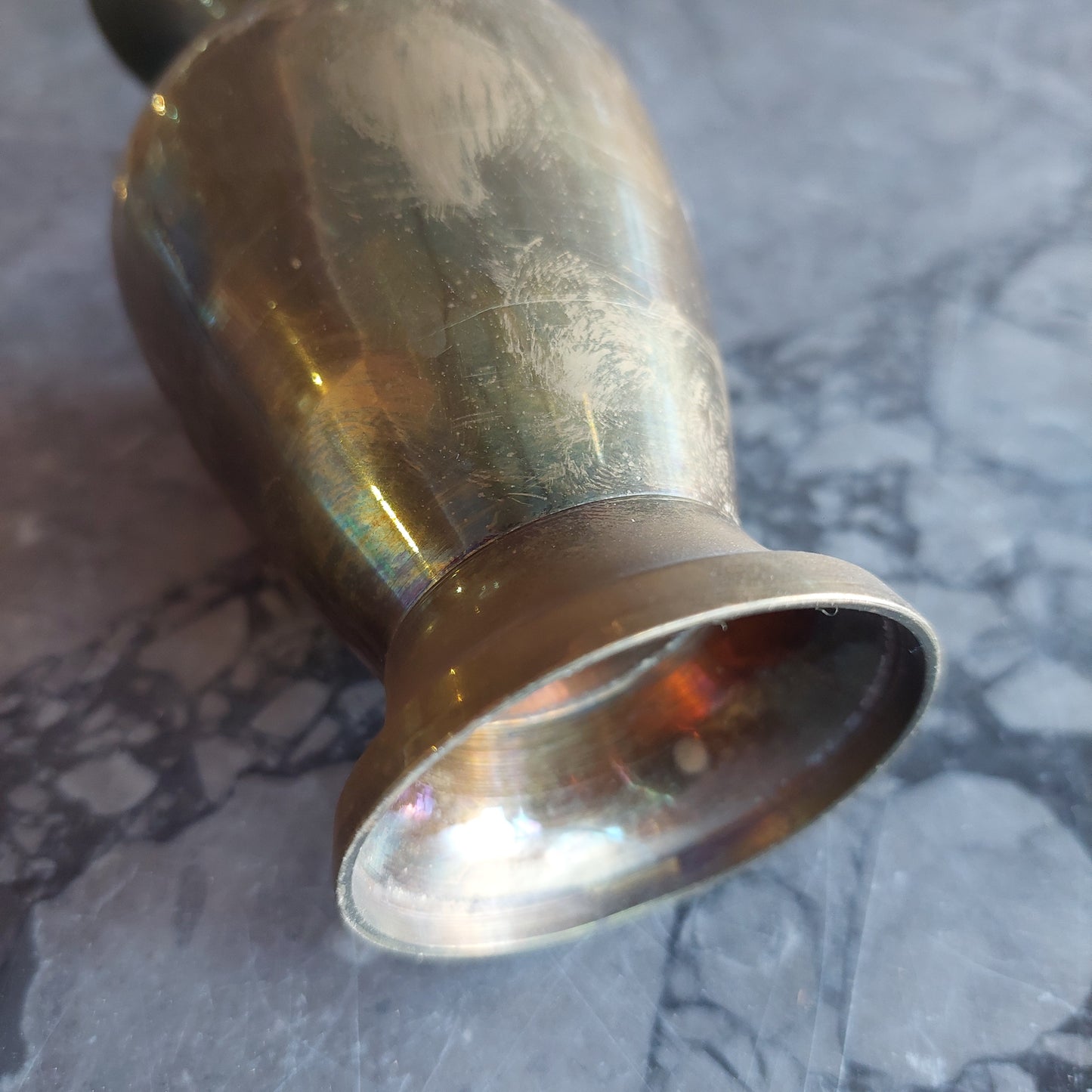 Vasetto * Indiano Ottone Vintage