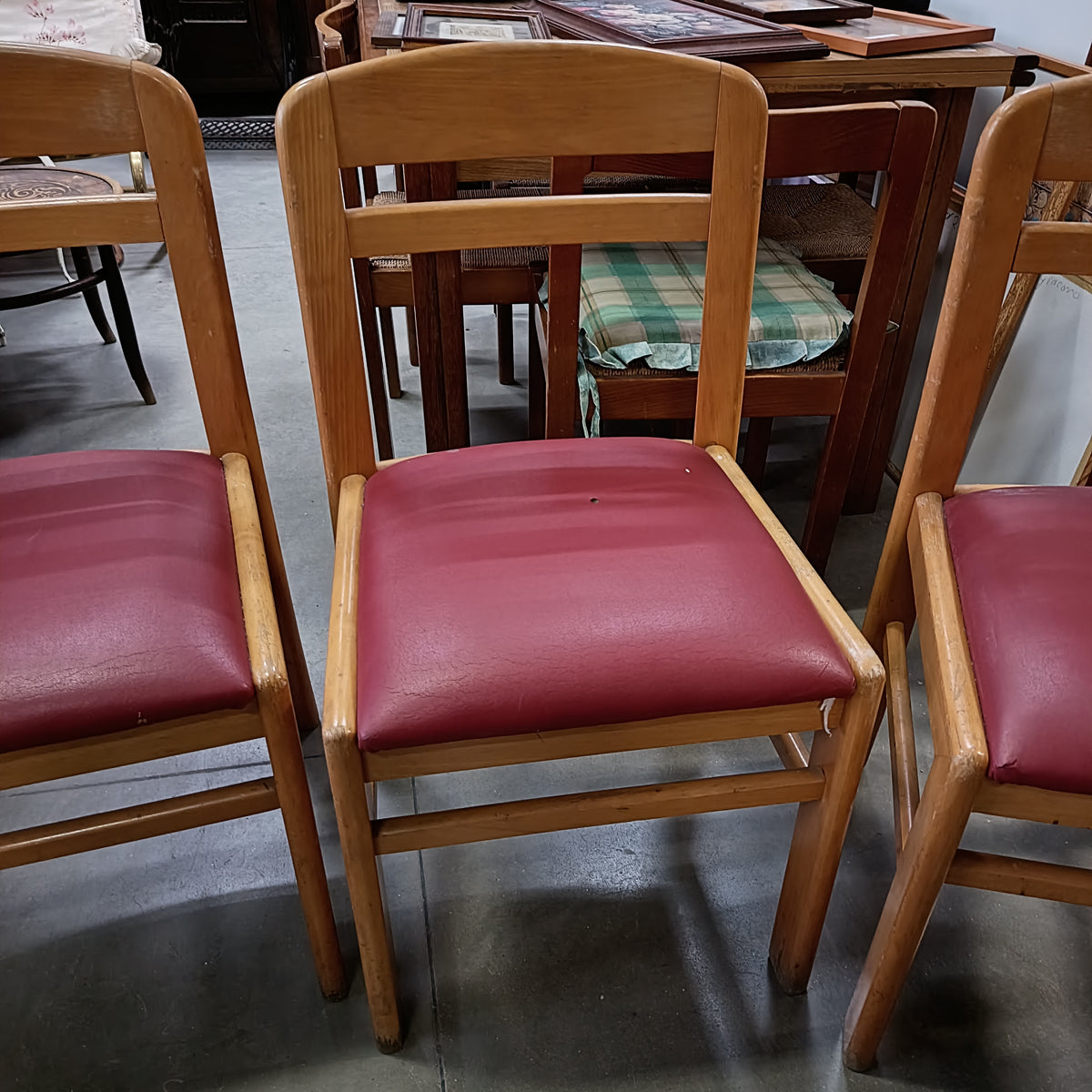 Sedia * Legno Imb. Sky Bourdeaux