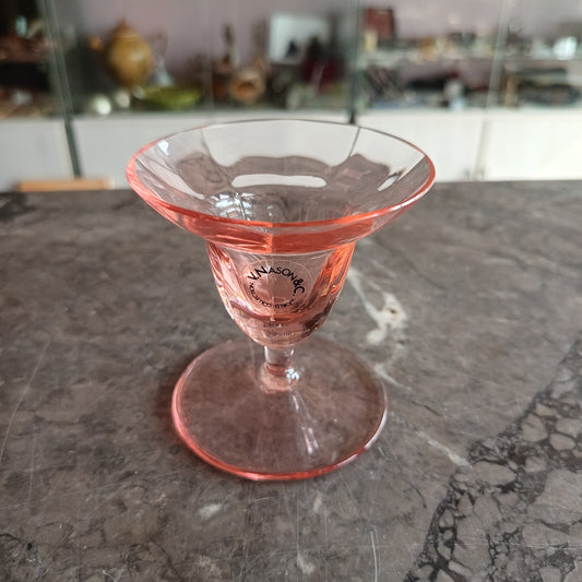 Coppetta Vetro Di Murano Rosa V. Nason & C.