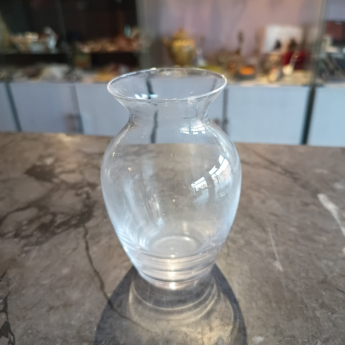 Vasetto Bombato Cristallo Liscio H12
