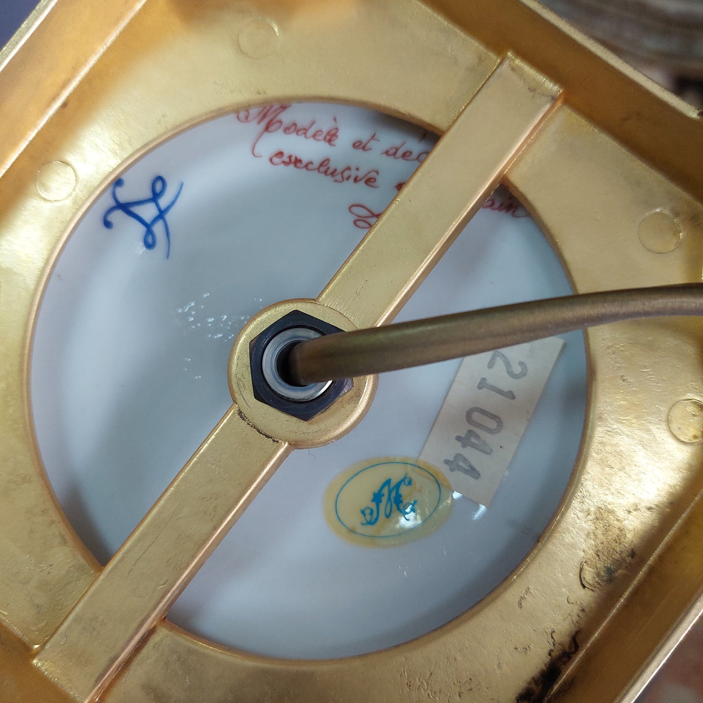Lume Porcellana Francese Sevres