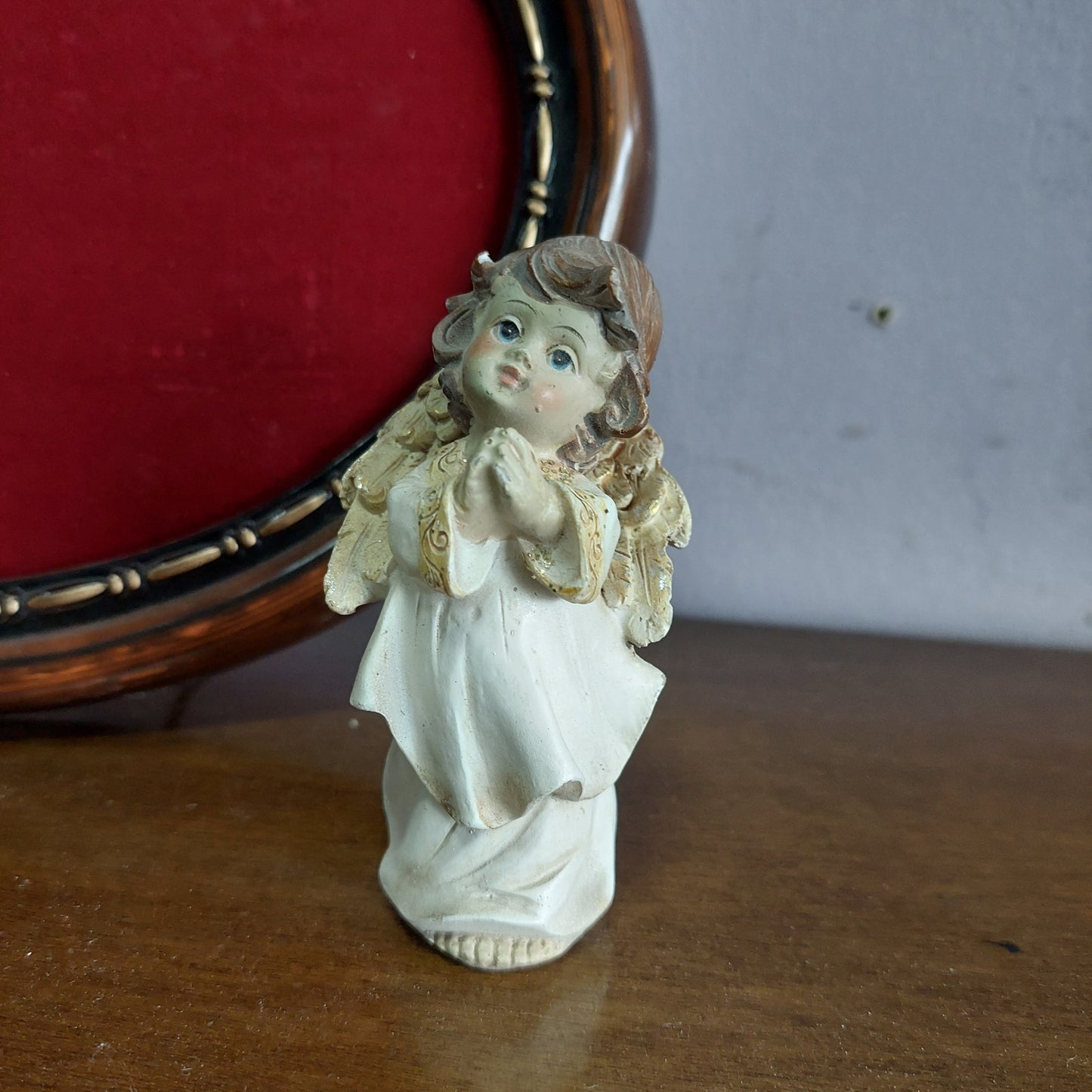 Statuina Angioletto Resina H9