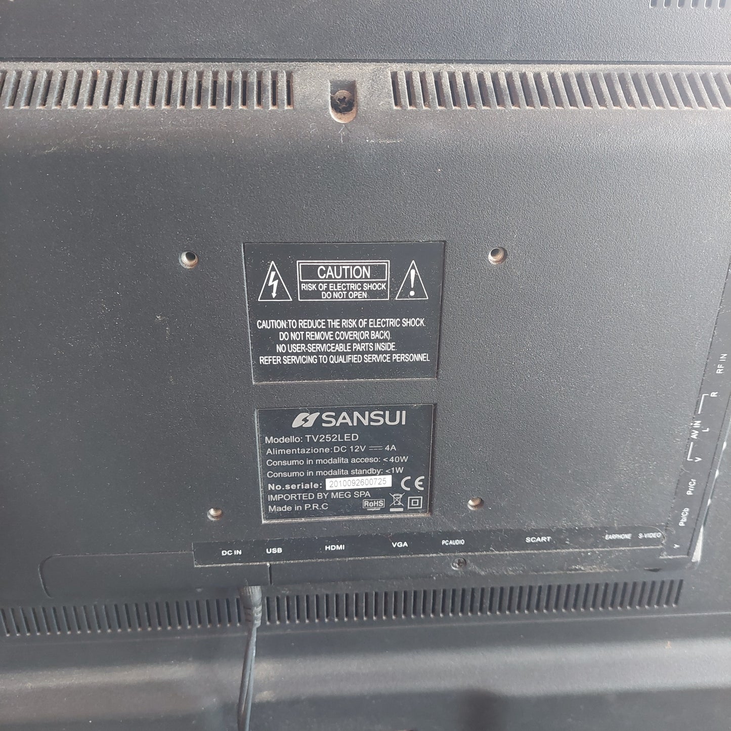 Televisore Sansui Tv252led