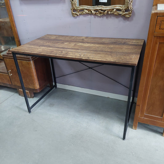 Tavolo Scrivania Ikea Metallo/legno Cm110x60x75h