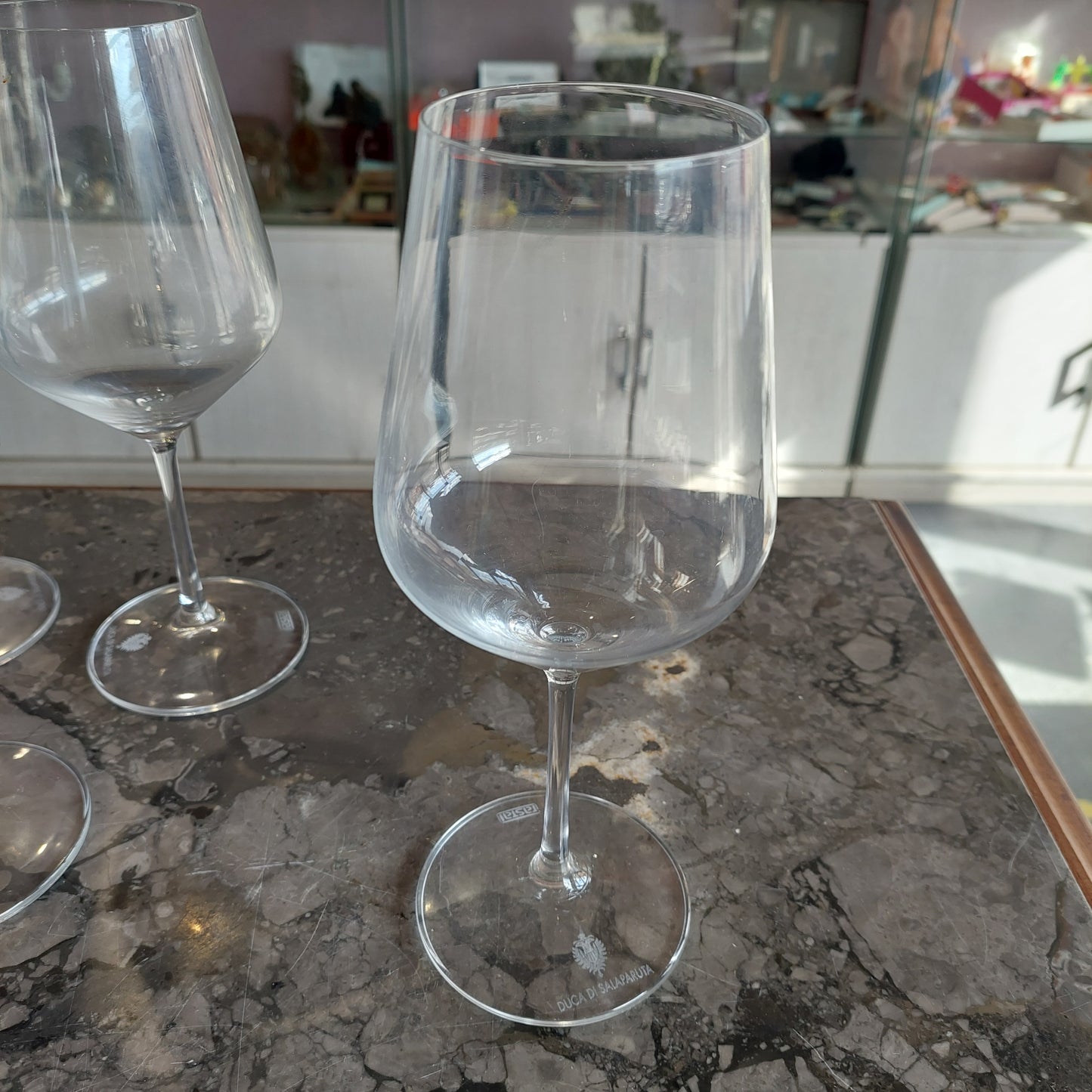 Set/12 Calici Vino Cristallo Rastal Duca Di Salaparuta