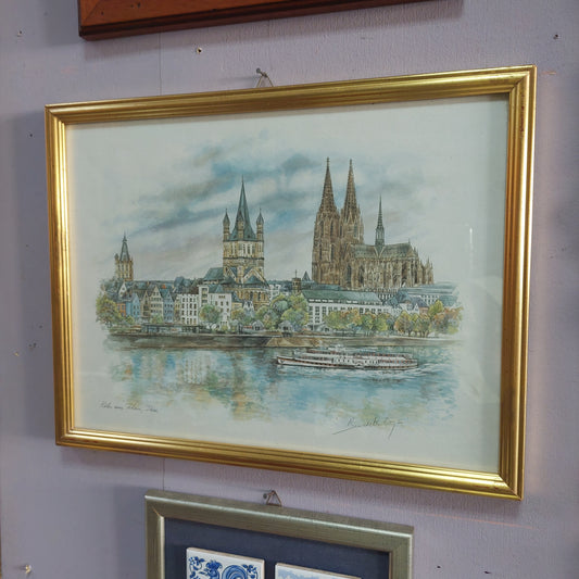 Quadro Koln Am Rhein Di Bernadette Coy