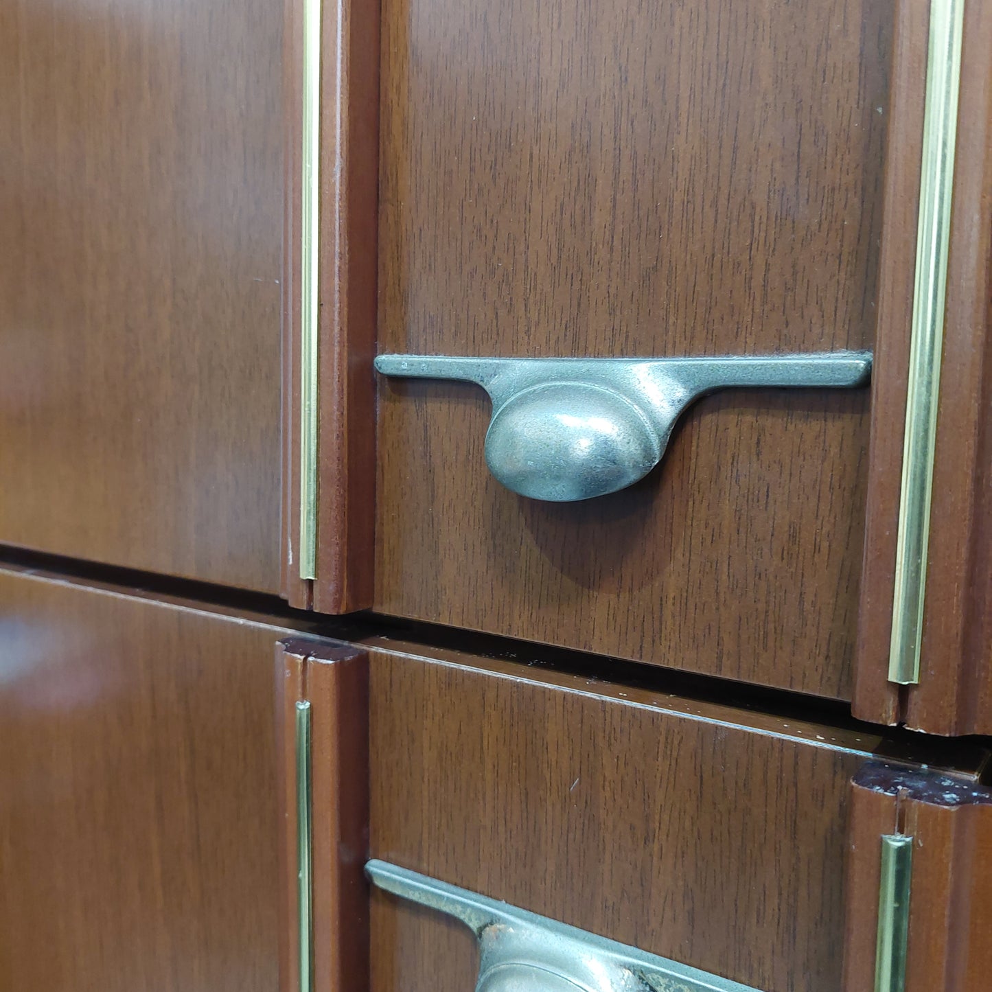 Armadio * Noce Anni 60 10/a 3/c Cm282x60x259h