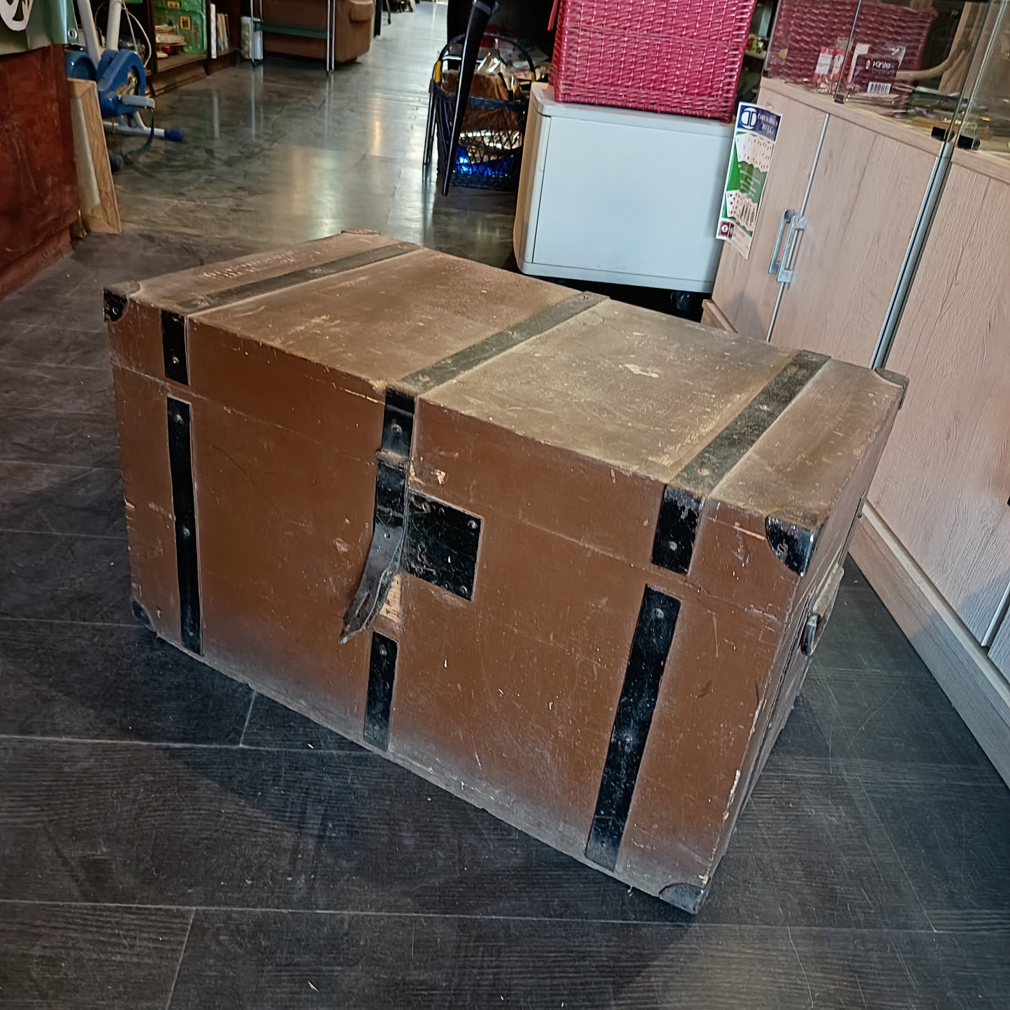 Cassapanca Legno/ferro Primi 900 Cm70x40x42h