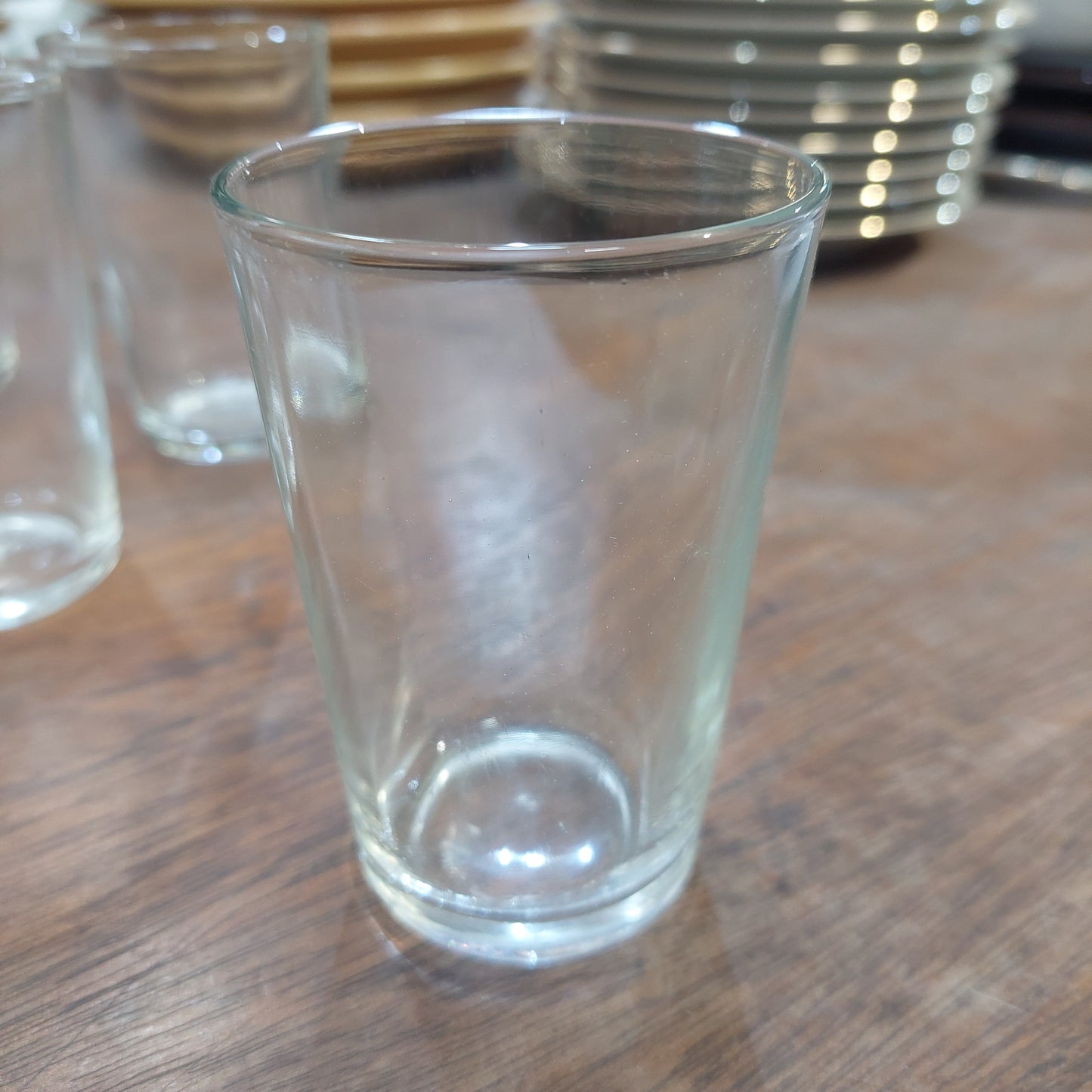 Set/9 Bicchieri Vetro Vintage