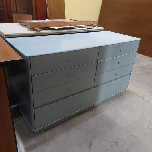 Cassettiera Azzurra 7/c Cm126x48x70h