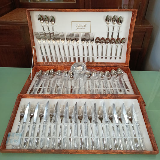 Servizio Posate Acciaio Inox 18-10 Salvinelli 75 Pz