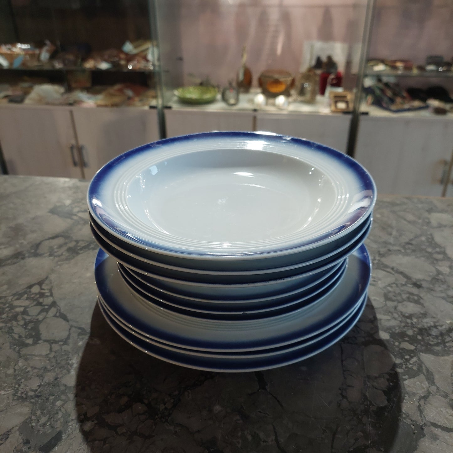 Set/9 Piatti Porcellana Melitta Germany