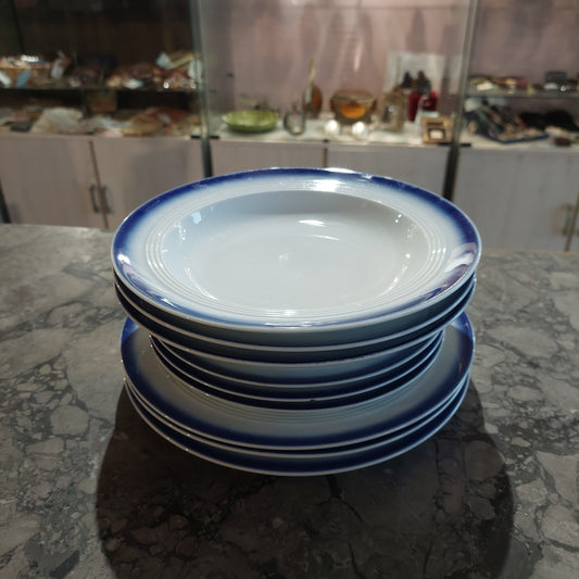 Set/9 Piatti Porcellana Melitta Germany