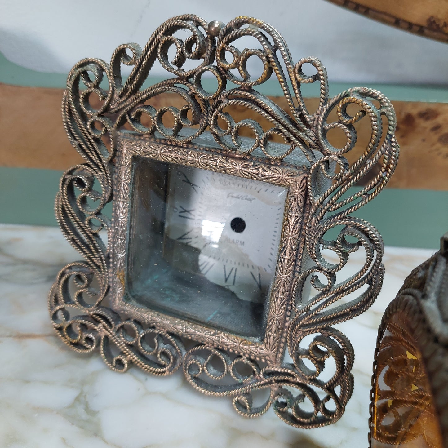 Set / 4 Pezzi Da Toeletta Art Deco'