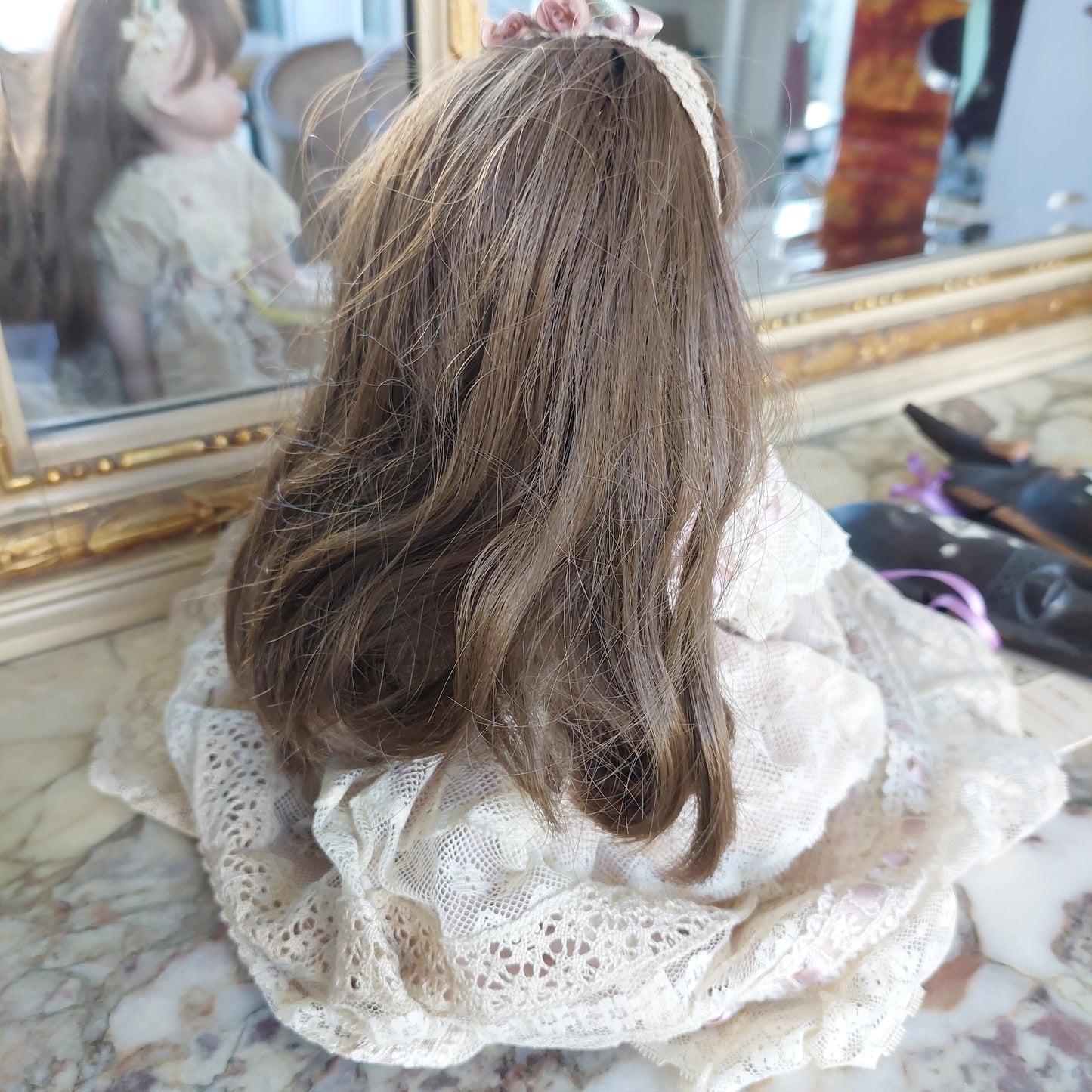 Bambola Di Porcellana Arianna Modello Loretta H35