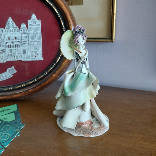 Statuina Donna Porcellana* Anni 50 B. Dusu