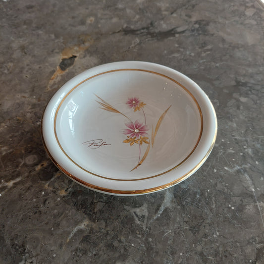 Ciotolina Porcellana Stile Capodimonte Dec Fiori