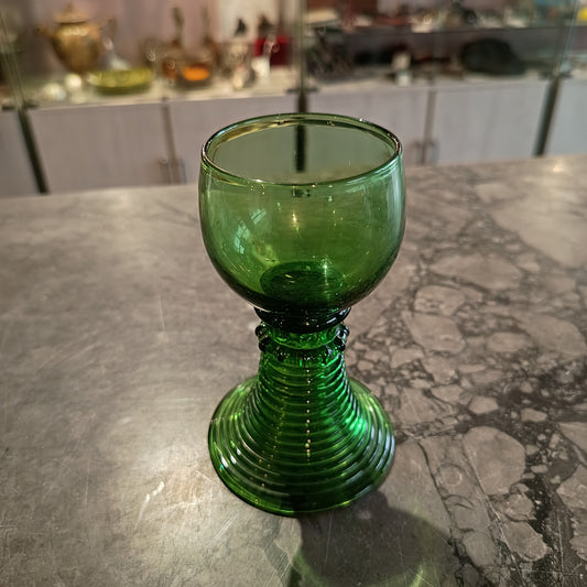 Portacandela Vetro Di Murano Verde