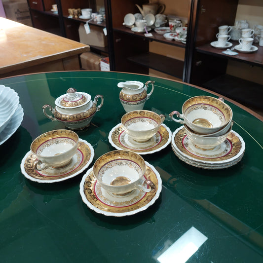Servizio Caffè Porcellana Bavaria Jaeger & Co (6 Tazzine + 2 Pz)