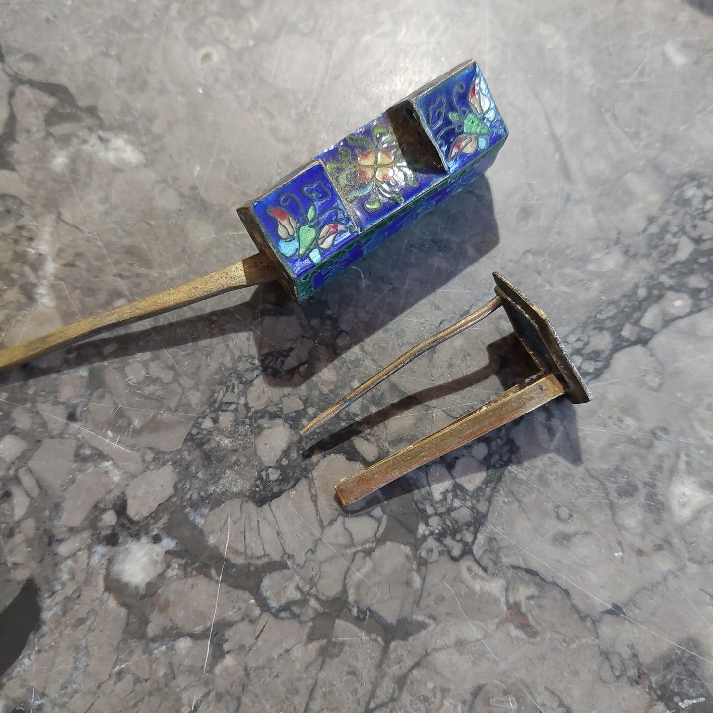 Mini Lucchetto Cloisonnè Cinese