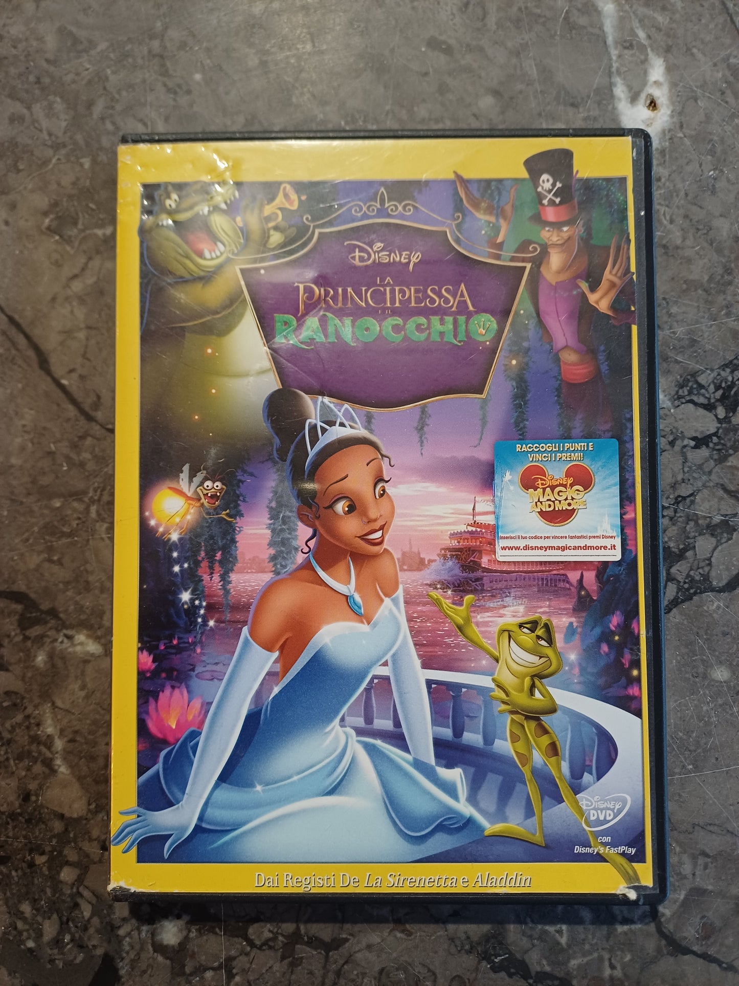 Dvd/la Principessa E Il Ranocchio