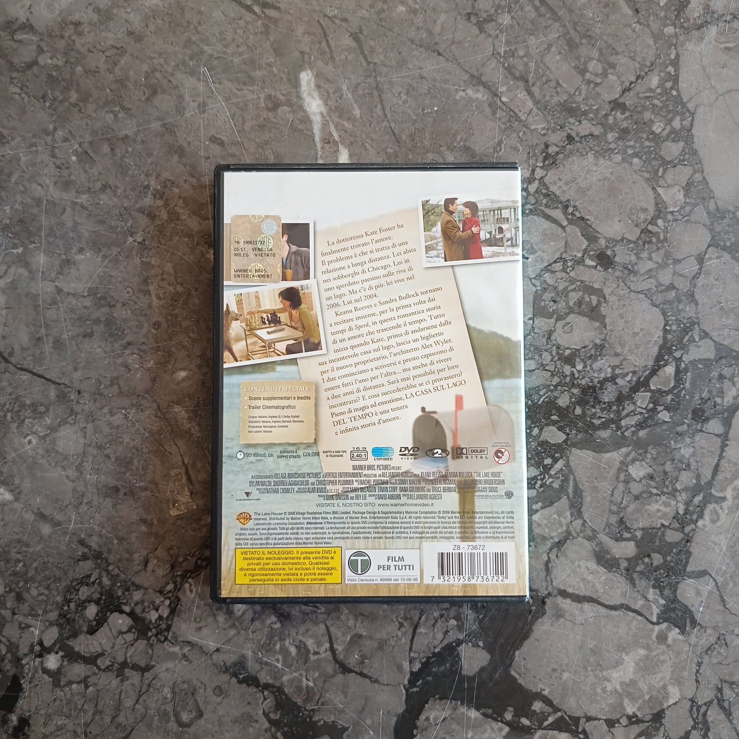 Dvd/la Casa Sul Lago Del Tempo