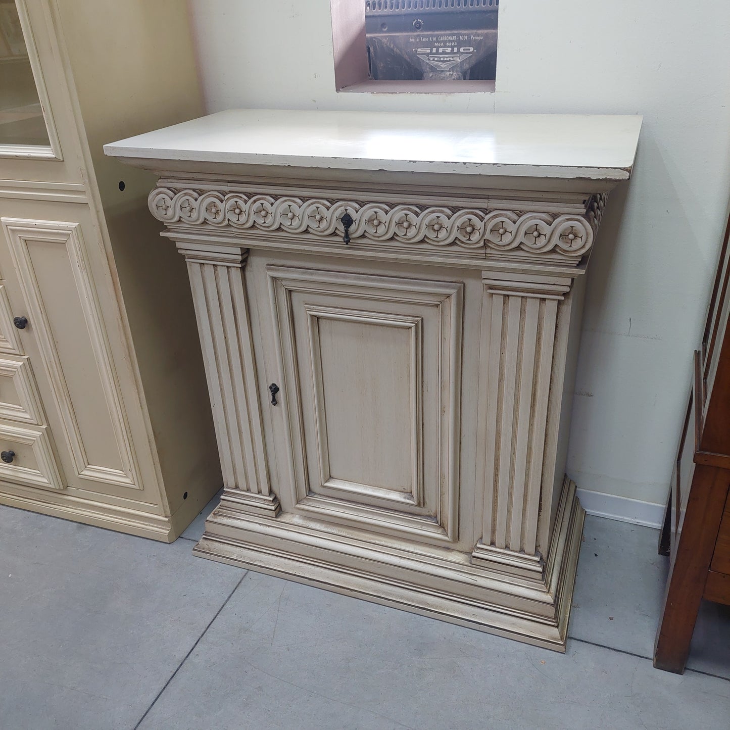Entratina St.classico Avorio 1/c 1/a Cm89x45x97h