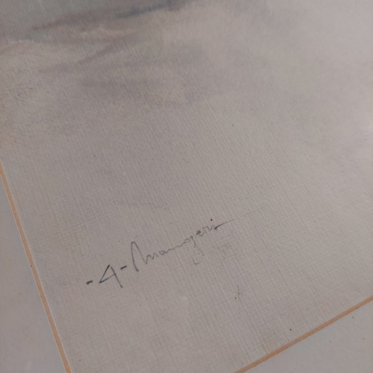 Quadro Stampa Paesaggio Innevato Di A.maugeri Cm61x52