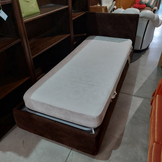 Letto Singolo Contenitore Chateau D'ax Cm90x210x86h