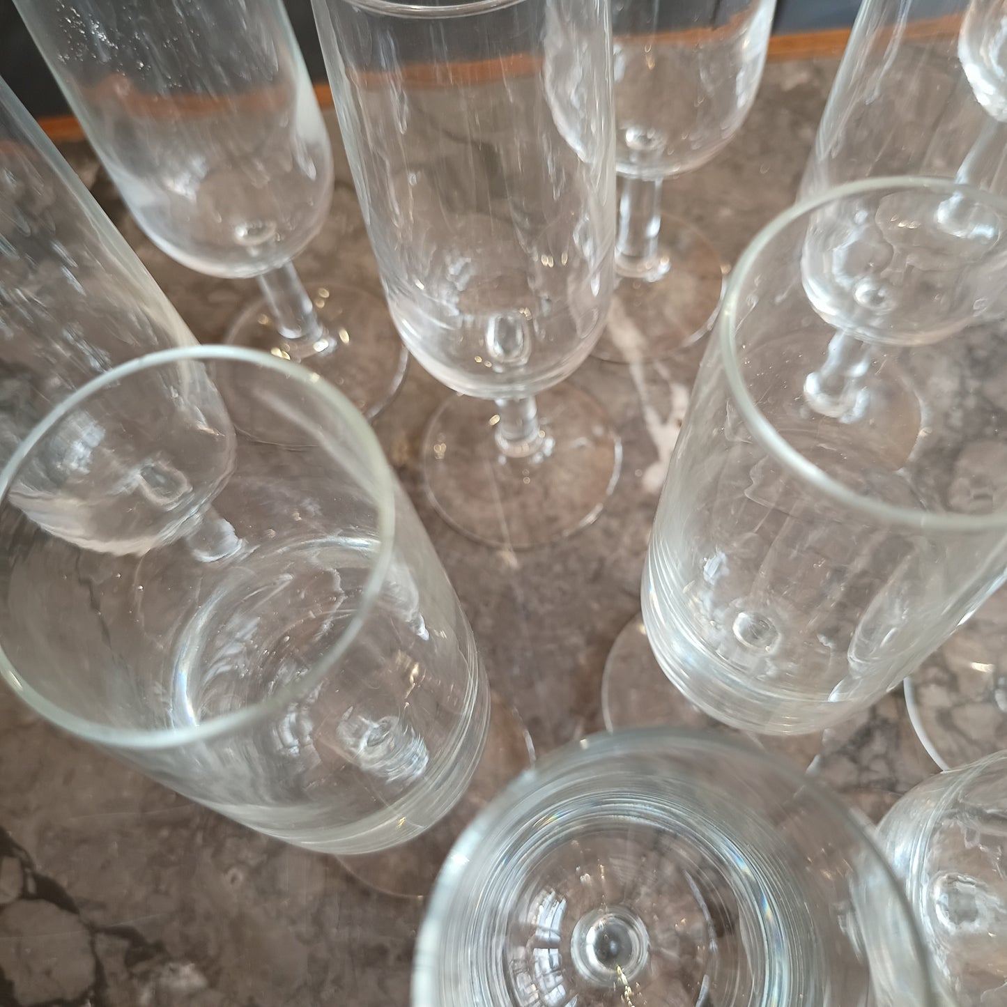 Set/16 Flutes Vetro Liscio