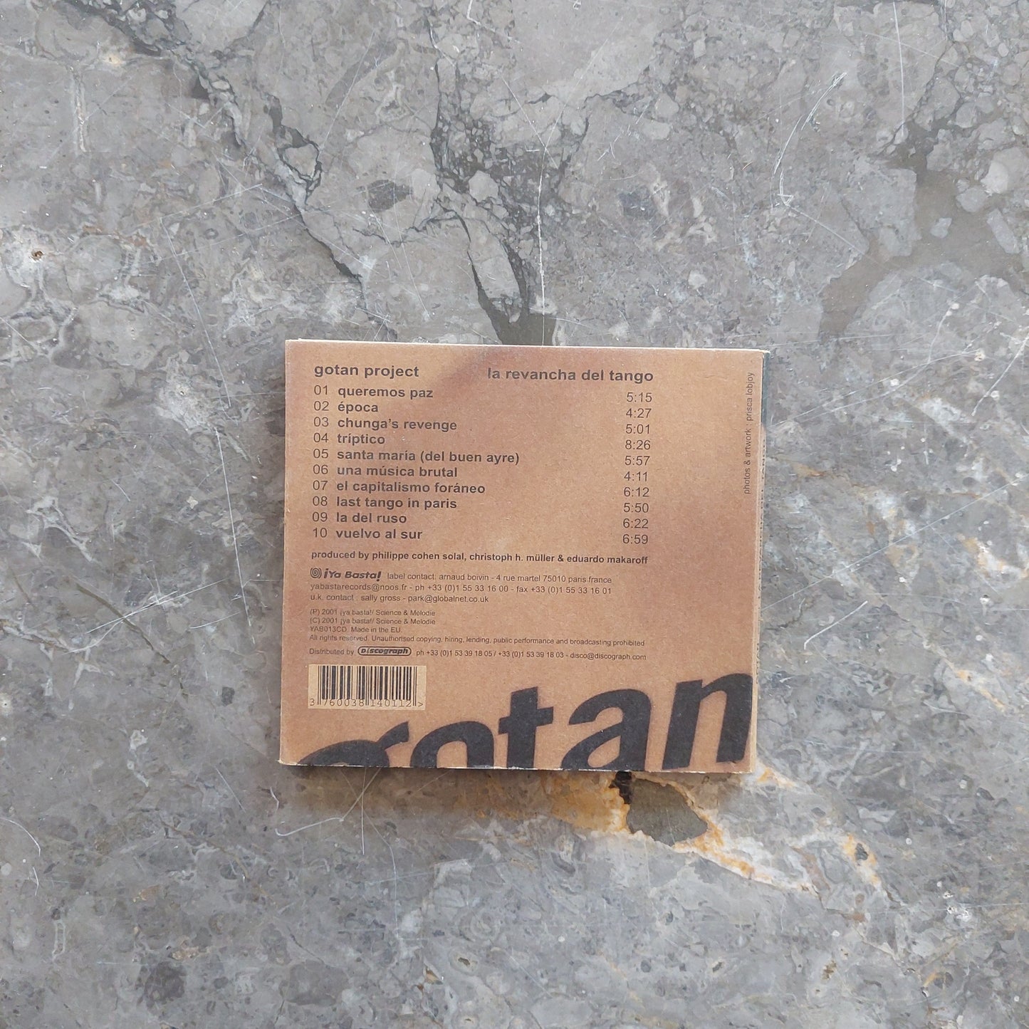 La Revancha Del Tango - Gotan Project