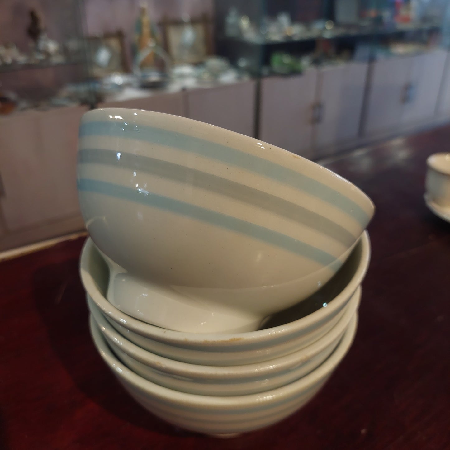 Set/4 Tazze Latte Ceramica Vintage