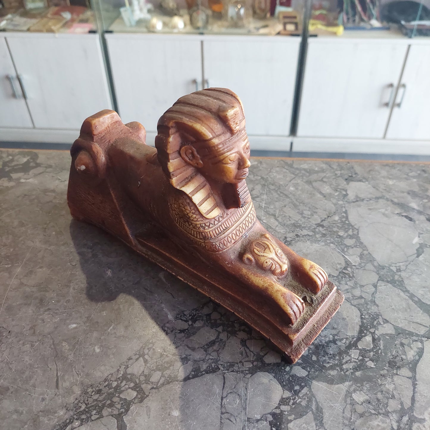 Statuetta * Sfinge Cm27x7x16h