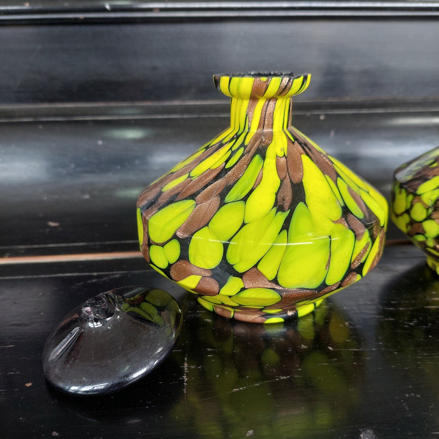Set/2 Boccette Profumo Vetro* Di Murano Vintage