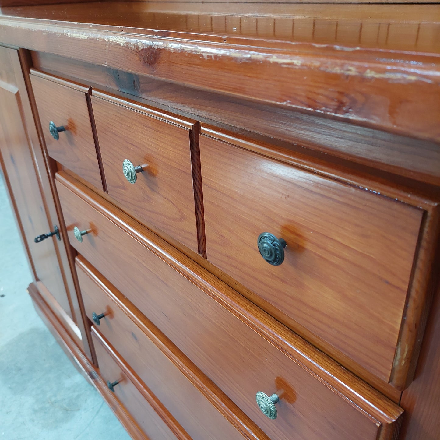 Credenza Legno St. Country Cm160x45x188h
