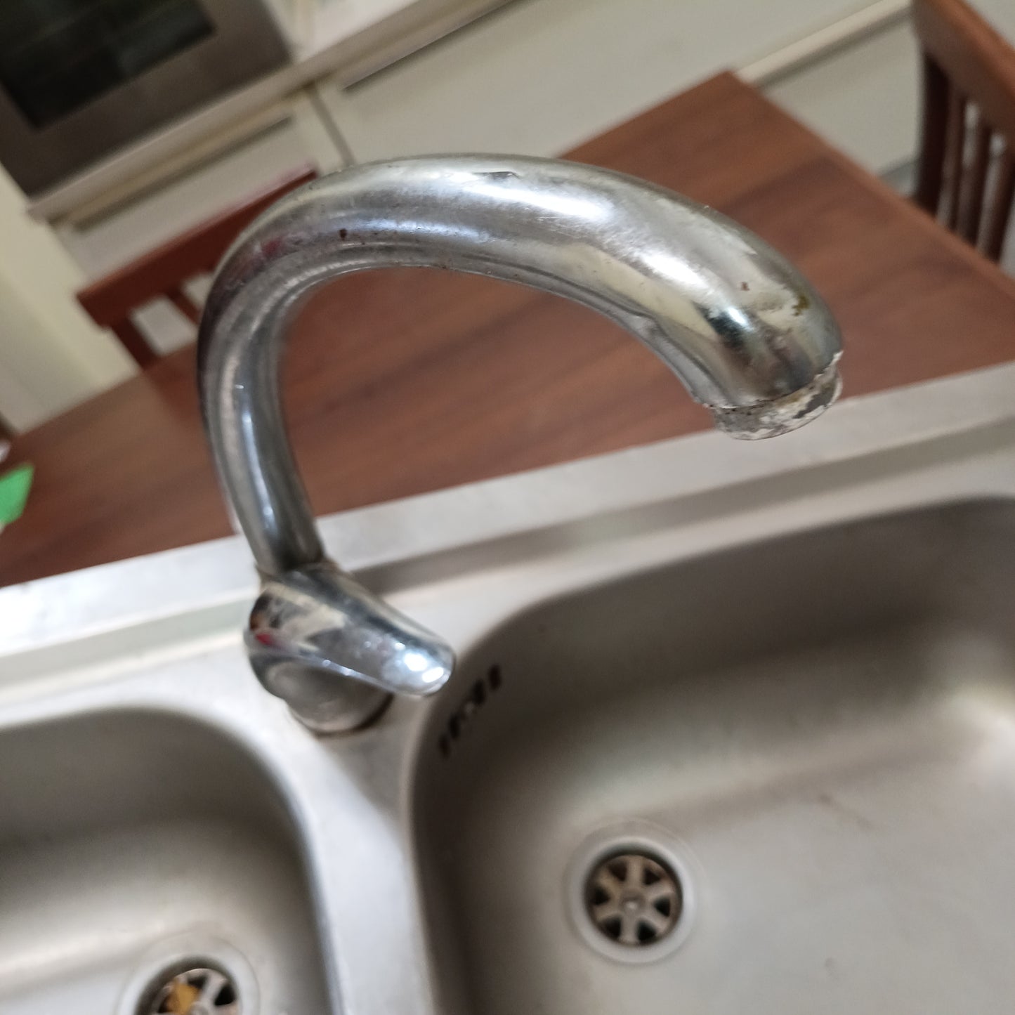 Lavello Acciaio Pell 2 Vasche Con Rubinetto Cm86x50