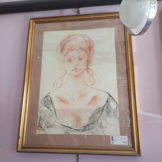 Q/ritratto A Carboncino Cm54x69